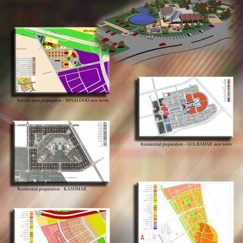 طرح آماده سازی منطقه صنعتی شهر جدید بینالود